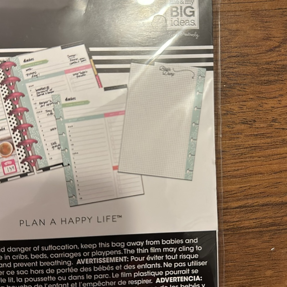 The Happy Planner-Today’s Focus-MINI Filler Paper. - Picture 4 of 4